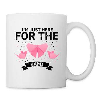 Design coloré Kirigami Origami - Mug blanc - blanc - Droite