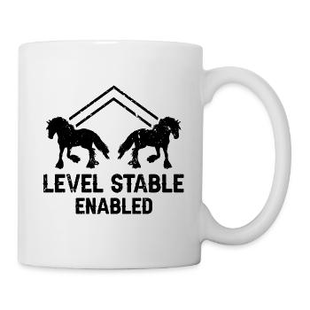 Cydesdale Rider and Draft Horse Designs - Mug - white - Right