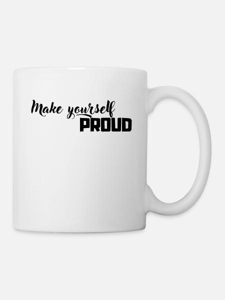 make yourself - Tasse - Weiß