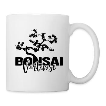 BONSAI Yamadori Nebari Bonsai-VIRTUOSE - Tasse - Weiß - Rechts