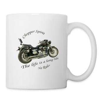 Chopper Spirit 3 - Mug blanc - blanc - Droite