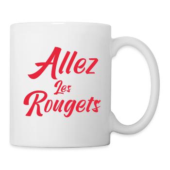 allez les Rougets. Les supporters suisses - Mug blanc - blanc - Droite
