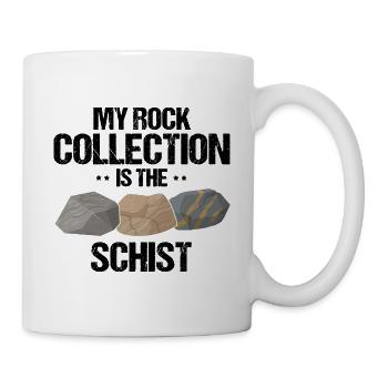 Collectionneur de pierres précieuses et recherche sur les pierres précieuses - Mug blanc - blanc - Droite