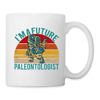 I am a paleontologist vintage paleontology lus - Mug - white - Right