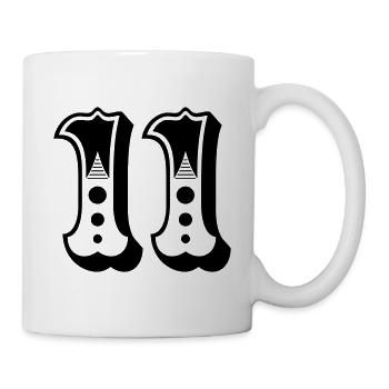 11 - Number - Number - Mug - white - Right