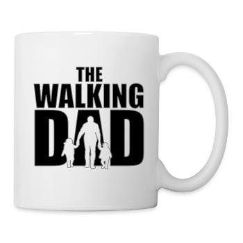The walking Dad Father Father's Day | Colors can be changed - Mug - white - Right
