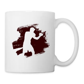 Boxsport Boxing - Tasse - Weiß - Rechts