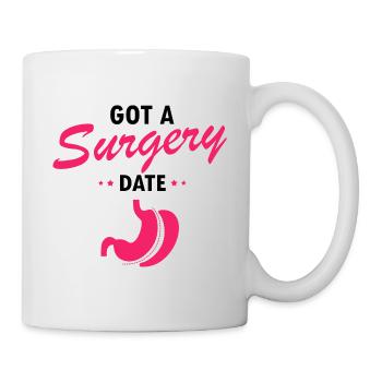 Conception de pontage gastrique et de pontage gastrique - Mug blanc - blanc - Droite