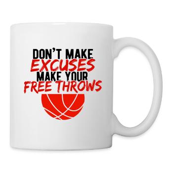 Basketball - Tasse - Weiß - Rechts