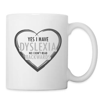 Dyslexia Teacher for Legathenia Therapists - Mug - white - Right