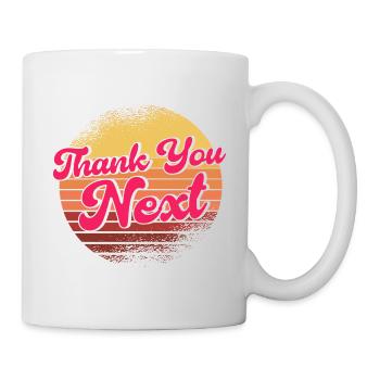 Geschieden Ex Partner Auflösung der Ehe Geschenk - Tasse - Weiß - Rechts
