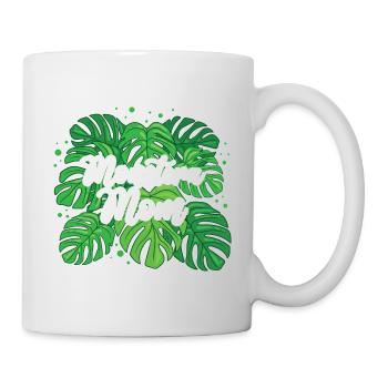 Monstera Mom - Tasse - Weiß - Rechts