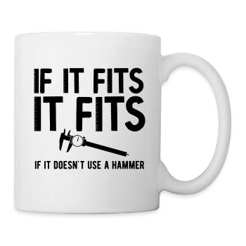 Maschinen-Bediener Maschinenführer Machinist - Tasse - Weiß - Rechts
