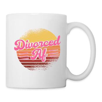 Divorce Divorced Divorced gift - Mug - white - Right