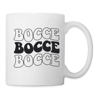 Bocce Spruch Bocce Ball mit Jack Bocci Game Bocce - Tasse - Weiß - Rechts