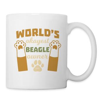 Beagle owners - Mug - white - Right