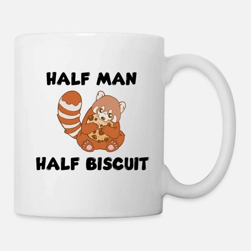 Half man, half biscuit - Mug - white