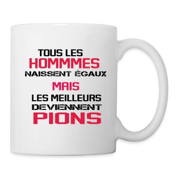 Pion Surveillant Collège Lycée Cadeau Humour - Mug blanc - blanc - Droite