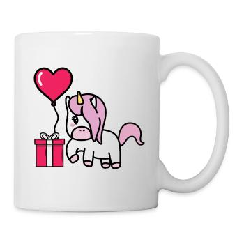 Unicorn - Gift - Valentine's Day 2023 Gift - Mug - white - Right