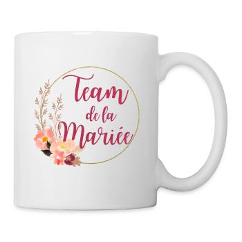 team de la mariée evjf - Mug blanc - blanc - Droite