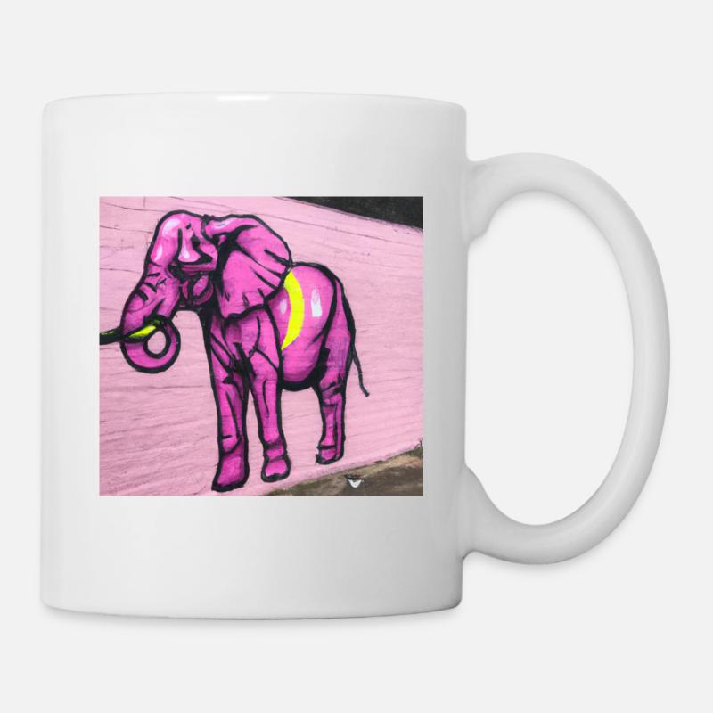 help_for_elephants_04 - Tasse - Weiß