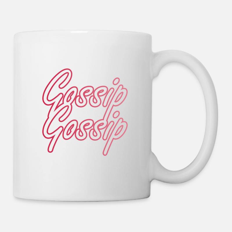 gossip gossip - Mug blanc - blanc