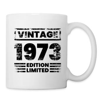 Vintage Limited Edition 50 Years Born in 1973 - Tasse - Weiß - Rechts