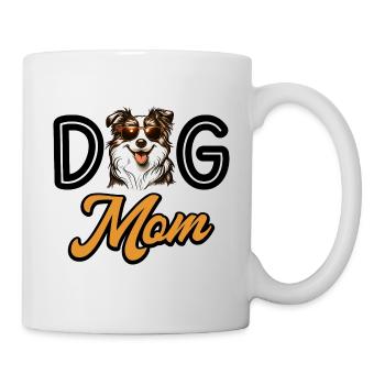 Amoureuse Chiens Maman Chien Berger Australien - Mug blanc - blanc - Droite