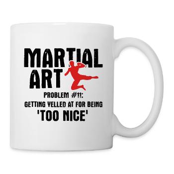Mixed Martial Arts MMA - Tasse - Weiß - Rechts