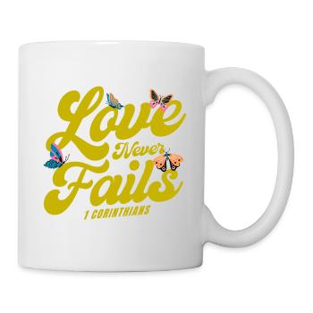 Christian Religious Bible Verse Gift - Mug - white - Right