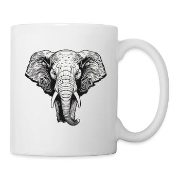 Elephant - Mug - white - Right
