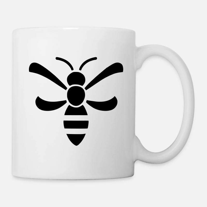 abeille - Mug blanc - blanc