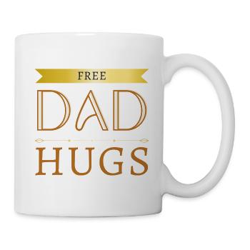 Free Dad Hugs - Mug - white - Right