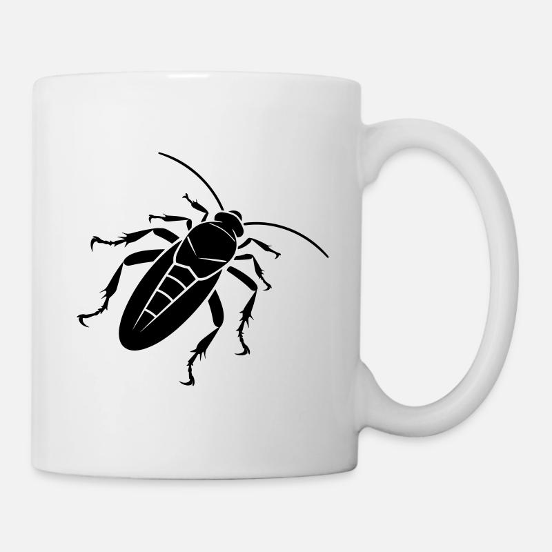 Schabe - Tasse - Weiß