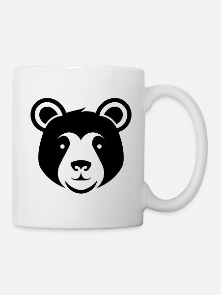 Bär - Tasse - Weiß