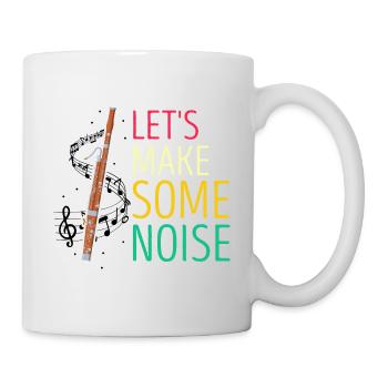 Basson pour basson anches et bassoniste - Mug blanc - blanc - Droite