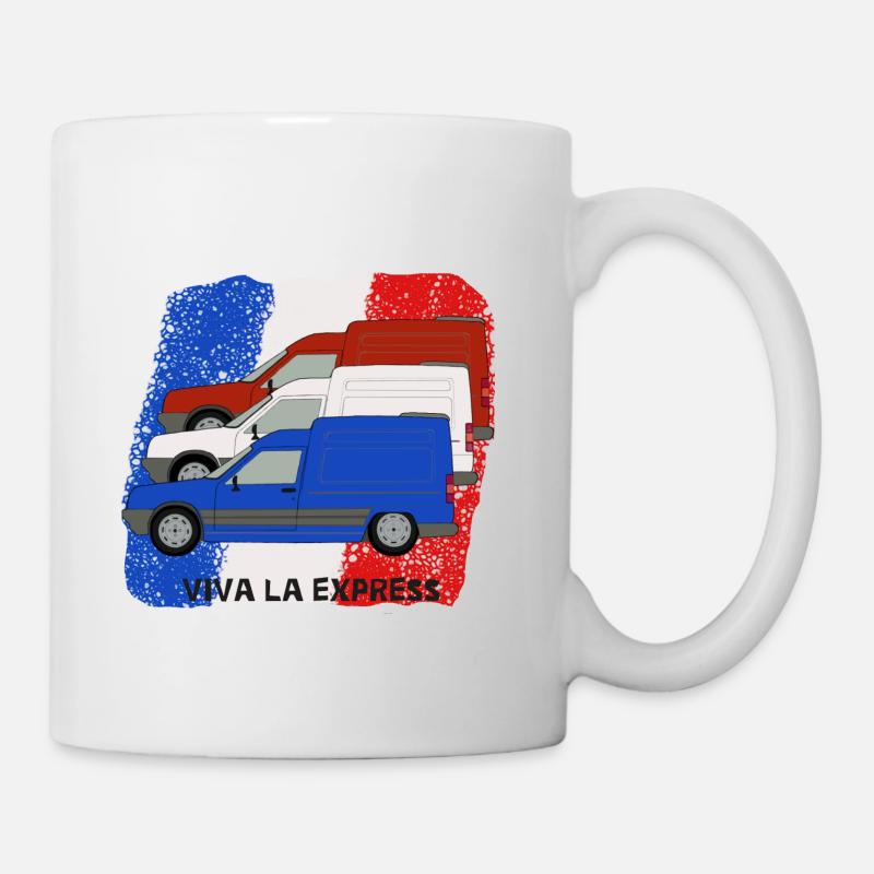 Long live the Express French panel van - Mug - white