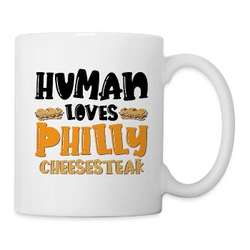 Philly Breakfast Sandwich - Tasse - Weiß - Rechts