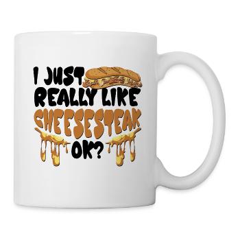 Philly Breakfast Sandwich - Tasse - Weiß - Rechts