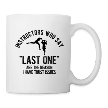 Mixed Martial Arts MMA - Tasse - Weiß - Rechts