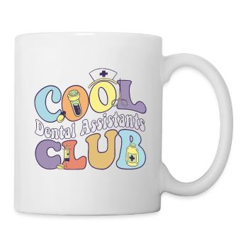 Cool Dental Assistants Club Dentist Practitioner - Tasse - Weiß - Rechts