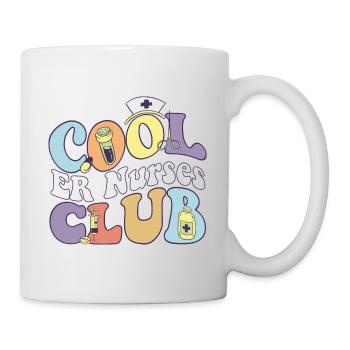 Cool Er Nurses Club Registered Nurse Medical - Tasse - Weiß - Rechts