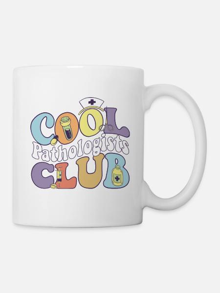 Praticien en pathologie du Cool Pathologists Club - Mug blanc - blanc