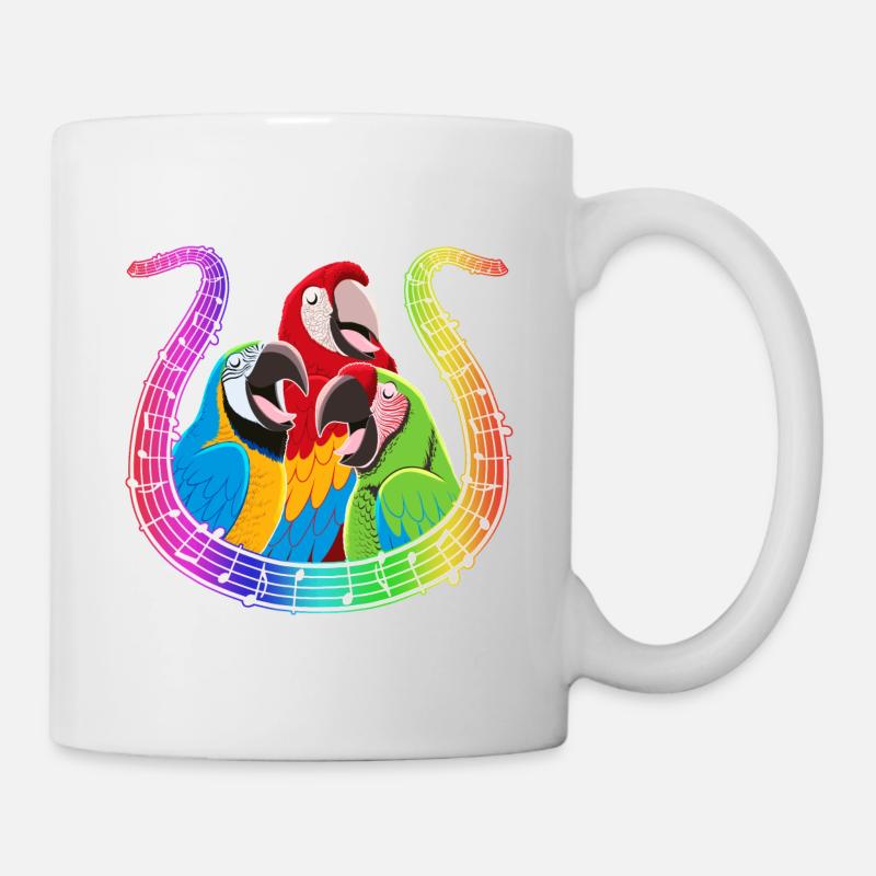 Lied der Aras 1 - Tasse - Weiß