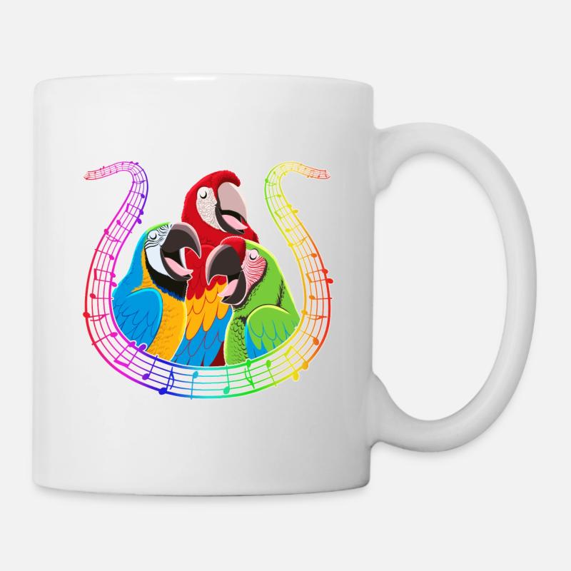 chant des aras 2 - Mug blanc - blanc