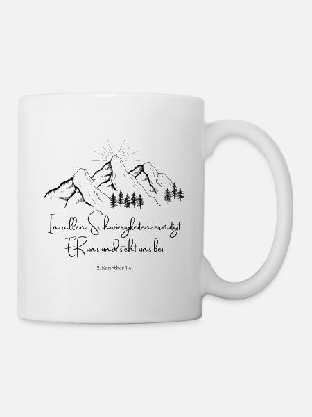 Ermutigung - Tasse - Weiß