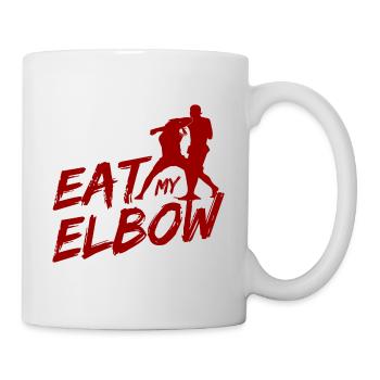 Thaiboxen Muay Thai - Tasse - Weiß - Rechts