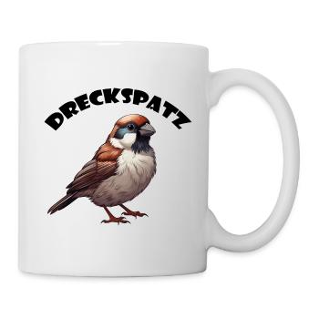 Dreckspatz - Tasse - Weiß - Rechts