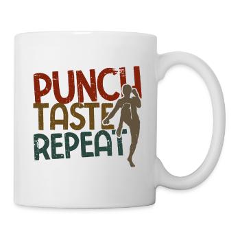 Kickboxing - Tasse - Weiß - Rechts