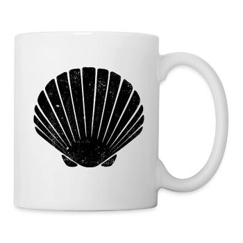 Scallop Camino - Camino de Santiago - Pilgrimage - Mug - white - Right